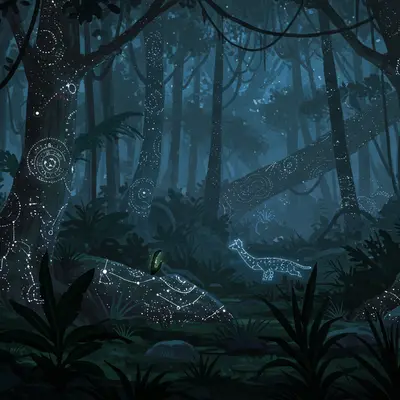 Selva y Rio Fantasia